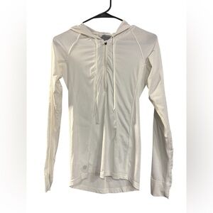 Athleta White Long Sleeve Jacket